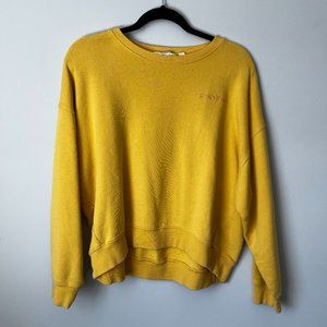 H&M True Happiness Embroidered Yellow Sweater